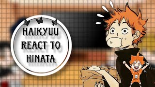 Haikyuu react to [upl. by Rialb]