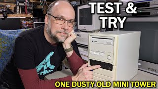 Test and try Whats inside this dusty old PC [upl. by Okoyik]