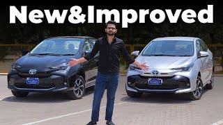 Toyota Yaris Facelift 2024  First Look Review  PakWheels [upl. by Caplan]