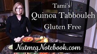 Quinoa Tabbouleh  Gluten Free [upl. by Eisenstark832]