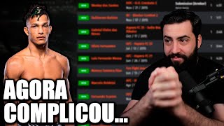 ME PEDIRAM PARA OLHAR O CARTEL DO ALEX LEKO DO UFC E [upl. by Elleynod696]