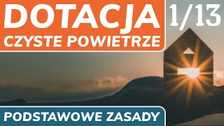 Czyste Powietrze w 1 minutę  Podstawowe zasady  113 [upl. by Azile]