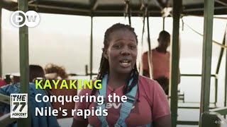 Ugandas kayaker Amina Tayona conquers the Nile │DW The 77 Percent [upl. by Hsirahc301]