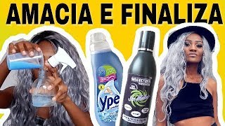 COMO RECUPERAR O CABELO ORGÂNICO  CREME DE PENTEAR  AMACIANTE [upl. by Winton949]