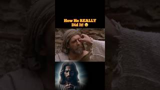 Jesus healing 👀 a blind man jesus [upl. by Ardaed]