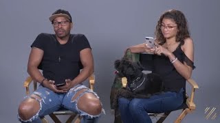 zendaya and darnell answer some twitter questions ft noon  zendaya the app [upl. by Eaneg]