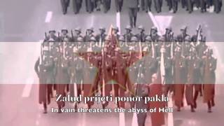 Historical Anthem SFR Yugoslavia  Hej Slaveni [upl. by Trinatte]