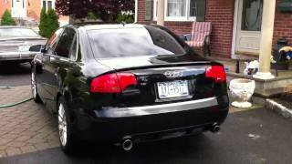 Audi b7 a4 20t custom ESP turbo back exhaust [upl. by Neumann]