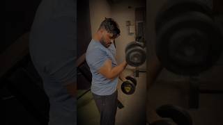 Biceps workout  dombal se exercises karte hai 💪💪 fitness biceps shortvideo [upl. by Mayes]