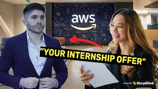 How To Get an Internship at AWS as a Solutions Architect [upl. by Wadsworth151]