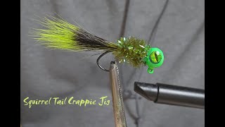 Squirrel Tail Crappie Jig [upl. by Draude]