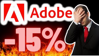 Adobe Is CRASHING And Im BUYING  HUGE Upside  Adobe ADBE Stock Analysis [upl. by Meensat]