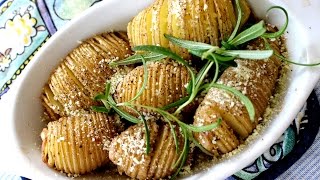 Hasselback Potato Recipe ハッセルバックポテト レシピ [upl. by Aivatco]