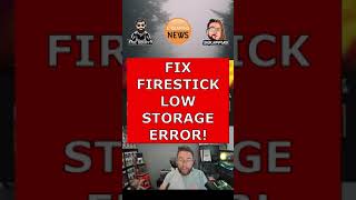 FIX FIRESTICK STORAGE ERROR [upl. by Lyris714]