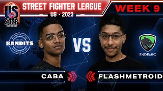 Caba Guile vs FlashMetroid Blanka  Bo1  Street Fighter League ProUS 2023 Week 9 [upl. by Abla364]