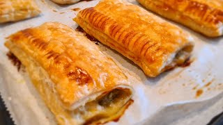 🇸🇷 Surinaamse VleesbroodjesSaucijzenbroodjesreceptChicken Sausage rolls recipe [upl. by Akienat329]