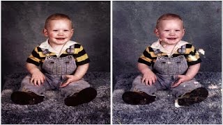 How to restore old photos in Gimp [upl. by Hocker706]