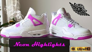 Jordan 4 Hyper Violet  Quality amp Legit Check  FQ1314151  GS  4K [upl. by Ofelia708]