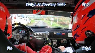 Rallye de Gournay 2024 Es 1 Dos Santos  Houzard [upl. by Walkling]