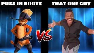 Skibidi Dance Battle  PUSS IN BOOTS VS THAT ONE GUY [upl. by Acireit]