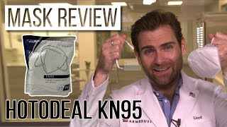 This is very exciting folks  HotoDeal KN95 Foldable Protective Face Mask Review [upl. by Ntsuj]