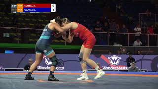 Round 4 WW  72 kg A SCHELL GER v M GARCIA USA [upl. by Brunella]