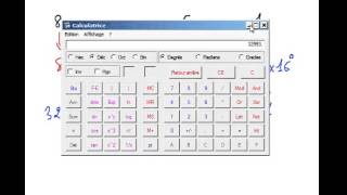 Exercice 7 Système de Numération  convertir hexadécimal en décimal [upl. by Vogel420]