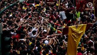 Sea of devotees in Traslacion 2018 Viva [upl. by Eeliak759]