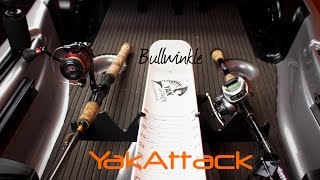 YakAttack Track Mounted Bullwinkle Rod StagerHawg Trough® Mount [upl. by Analram]