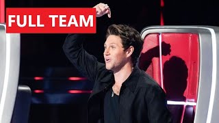 Team Niall  FULL SUMMARY  The Voice USA 24  Blind Auditions [upl. by Aromat]