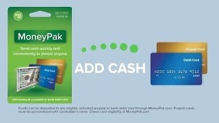 How to Reload a Prepaid or Bank Debit Card with MoneyPak at wwwusmoneypakcom moneypak greendot [upl. by Ahtabat]