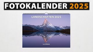 Mein Landschaftsfotografie Fotokalender 2025 😍📅 [upl. by Ecallaw491]