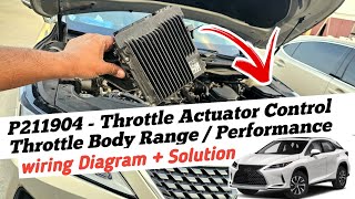 P211904 Throttle Actuator Control Throttle Body Range  Performance Complete guide 💯 [upl. by Aivilys196]