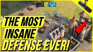 Age of Empires 4  The IMPOSSIBLE Defense [upl. by Airotna]