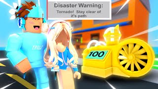 I Spent 100000 On DISASTERS With My Girlfriend In Roblox [upl. by Tjaden]