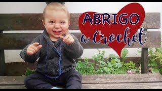 Abrigo a Crochet paso a paso 18  24 meses  Parte 1 [upl. by Dawna300]