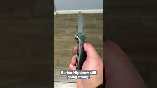 Gerber Highbrow2 years of pocket wear And they said it wouldnt last gerbergear edc folders [upl. by Retsel]