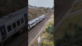 195125 heads to Cumbria [upl. by Aratehs]