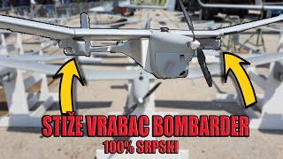 DOMAĆI DRON BOMBARDER  Vrabac N [upl. by Ellak]