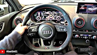 2019 Audi RS3  INTERIOR [upl. by Arsi]