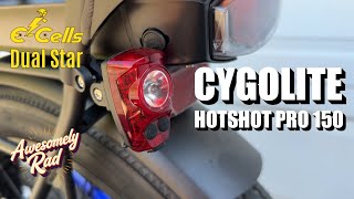 Cygolite Hotshot Pro  Ecells Dual Star  Tail Light Review [upl. by Ri]