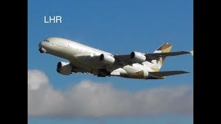 Plane Spotting Morning Takeoffs London Heathrow Inc Finnair A350 Oneworld✈️✈️ [upl. by Oderf735]