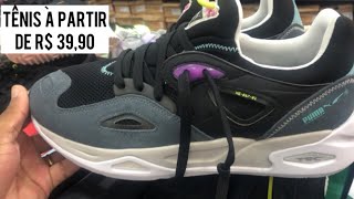 SÓ TÊNIS BARATO E ORIGINAL  NIKE  NEW BALANCE  ADIDAS  PUMA  OUTLET SPORT BRÁS  FILA  OAKLEY [upl. by Souvaine]