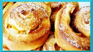 ApfelZimtHefeschnecken selber machen  Rezept [upl. by Akirdnuhs]