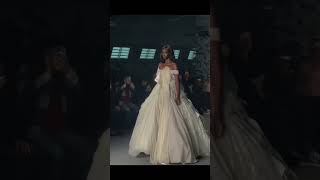 Anok Yai at Paris Fashion Week The Runaway Bride👰‍♀ [upl. by Otsuj840]