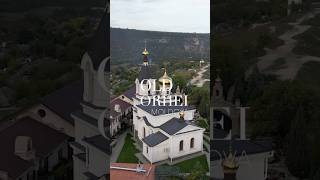 The coolest day trip from Chisinau Moldova was out to this old monastery on the cliffs 🇲🇩 [upl. by Eical]