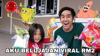 AKU BELI JAJAN VIRAL KEDAI RM2 😂 [upl. by Grey]