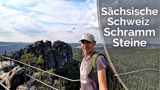 Spektakuläre Wanderung auf die Schrammsteine  Nationalpark Sächsische Schweiz  Elbsandsteingebirge [upl. by Dadivitan]