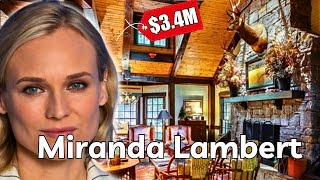 Miranda Lambert  House Tour  34 Million Tennessee Farm amp More [upl. by Nagem]