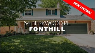 64 Berkwood Place Fonthill ON  Andrew Perrie [upl. by Haidedej302]